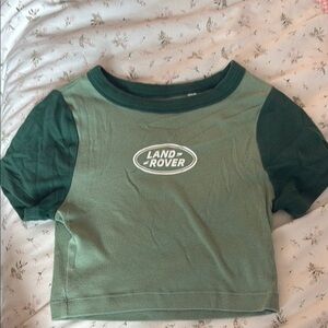 Land Rover Green Baby T-Shirt